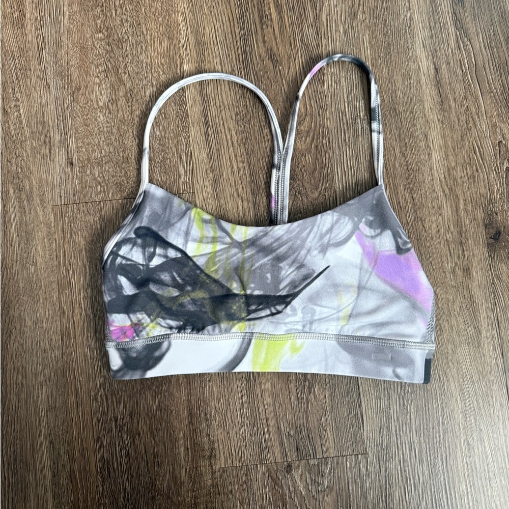 Lululemon Throwback Print Flow Y Bra - Picture 3 of 6
